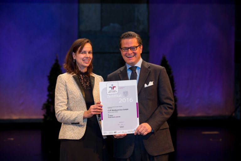 Zertifikatsverleihung familie und beruf